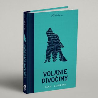 Jack London, Volanie divočiny 🐺 Väzba s modrým plátnom na chrbáte, dizajn a ilustrácie od @jurajvacko Prvý zväzok edície...